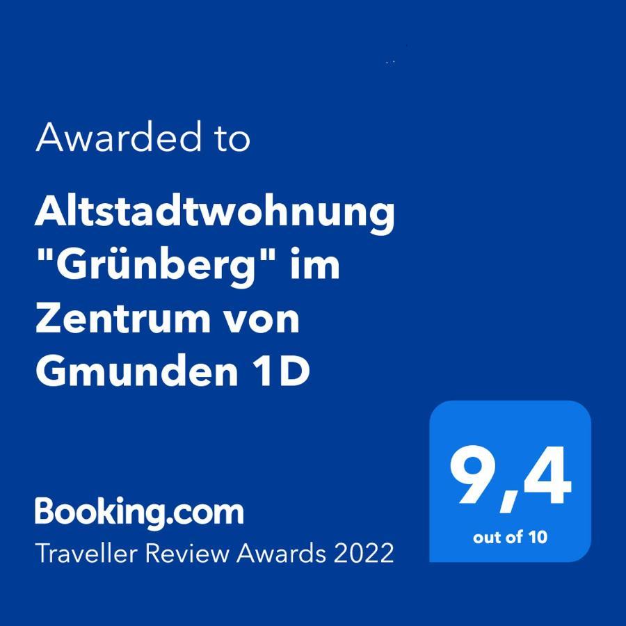 Altstadtwohnungen "Gruenberg 1D" & "Gmunden 3D Mit Seeblick" Im Zentrum Von Gmunden Exterior foto